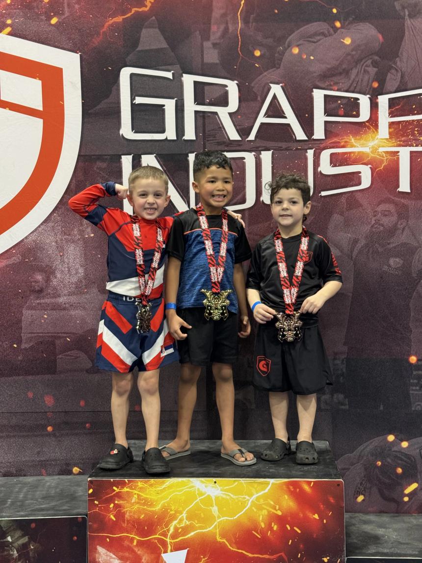 Training at King of the Mats Jiu-Jitsu