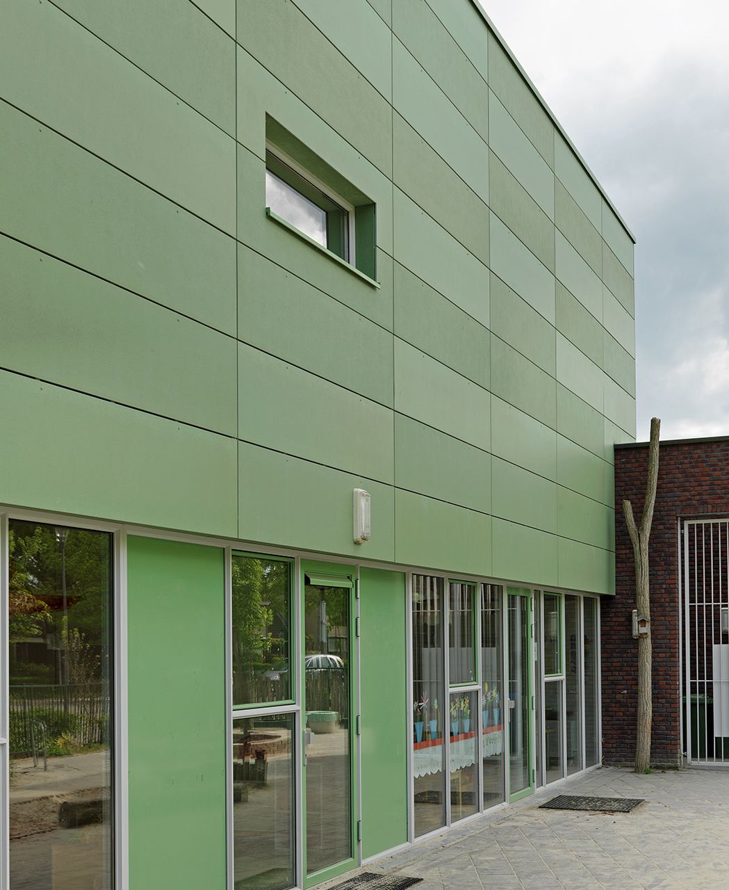 Rieder facade for educational buildings Rieder