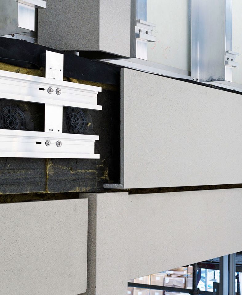 Shaped GFRC panels for innovative facade designs | Rieder