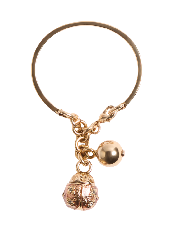 La Double J Lady Scarab Bangle