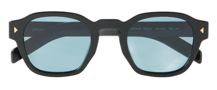 Prada Round-Frame Acetate Sunglasses