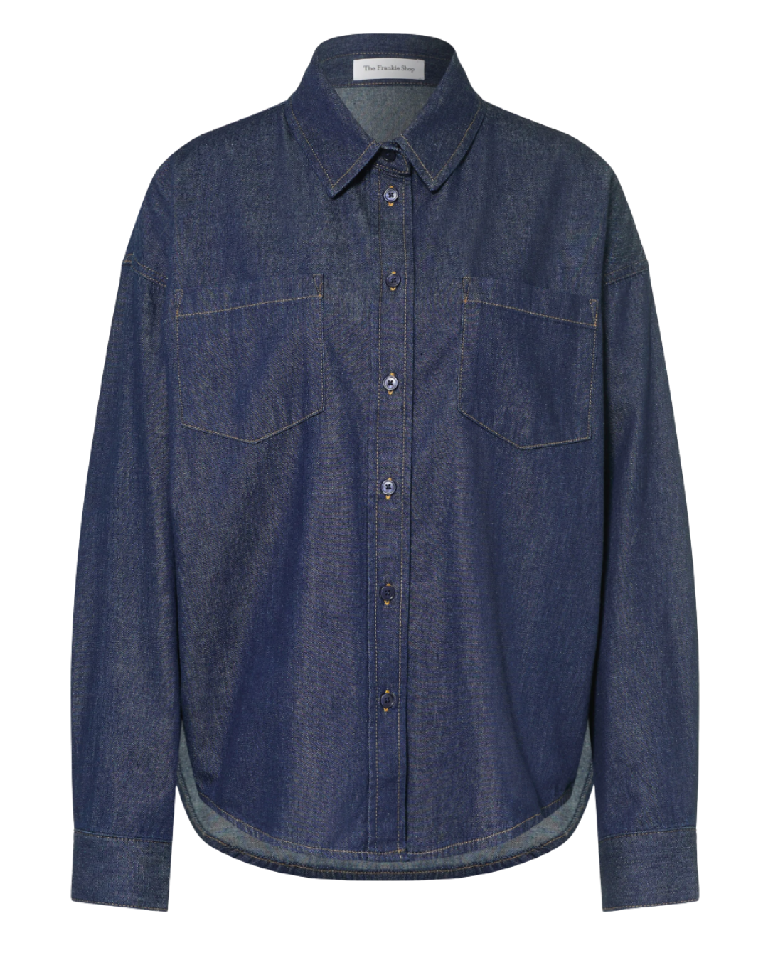 The Frankie Shop Denim Blouse
