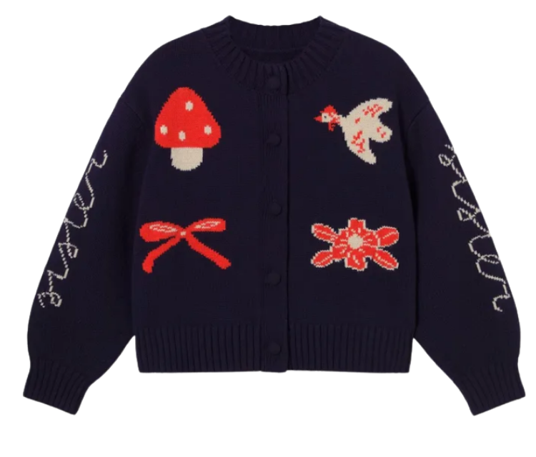 The Tiny Big Sister Wool Cardigan