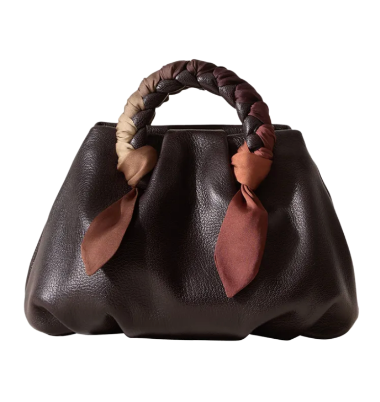 Hereu Bombon Leather Scarf Bag