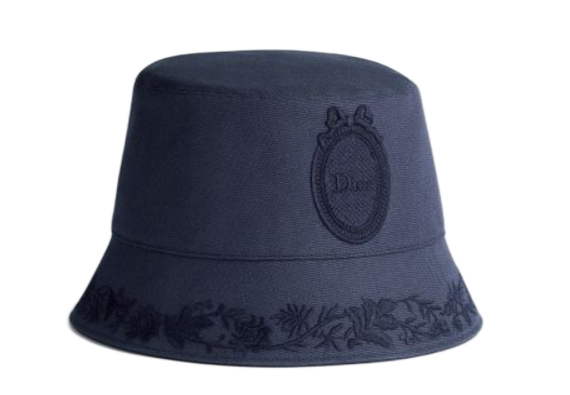 Dior Dior Medallion Teddy-D Bucket Hat with short brim