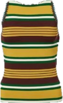 Jil Sander Multistripe ribbed tank