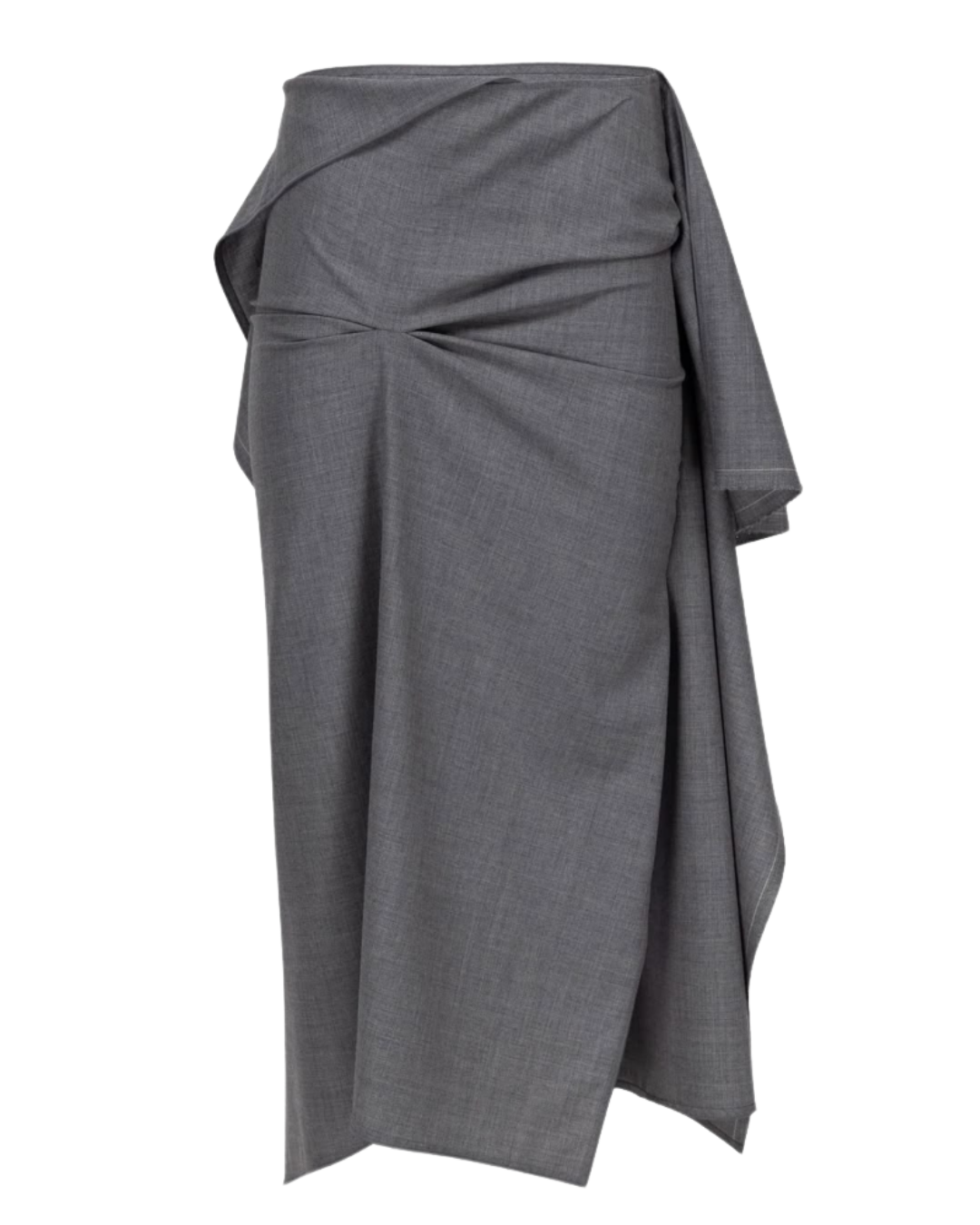 Victoria Beckham Draped Tailored Skirt