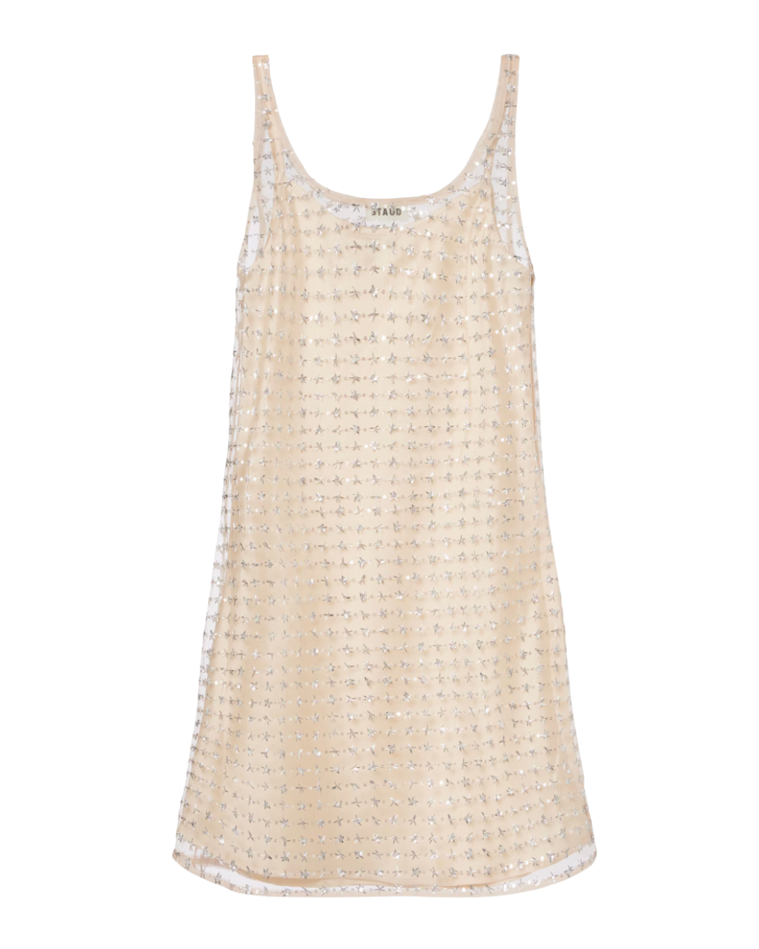 Staud Aurielle sequined tulle minidress
