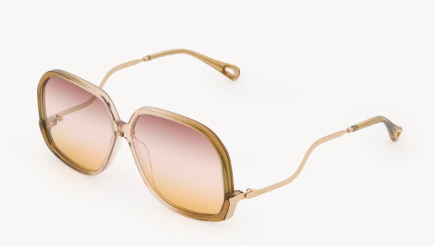 Chloé Chloé Wavy Sunglasses