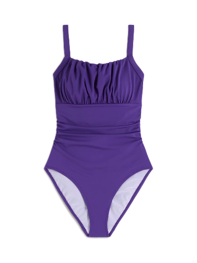 Boden Skiathos swimsuit with gathered panel
