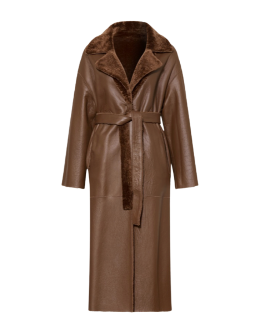 Arma Leather Reversible Coat