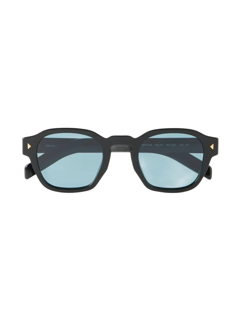 Prada Round-Frame Acetate Sunglasses