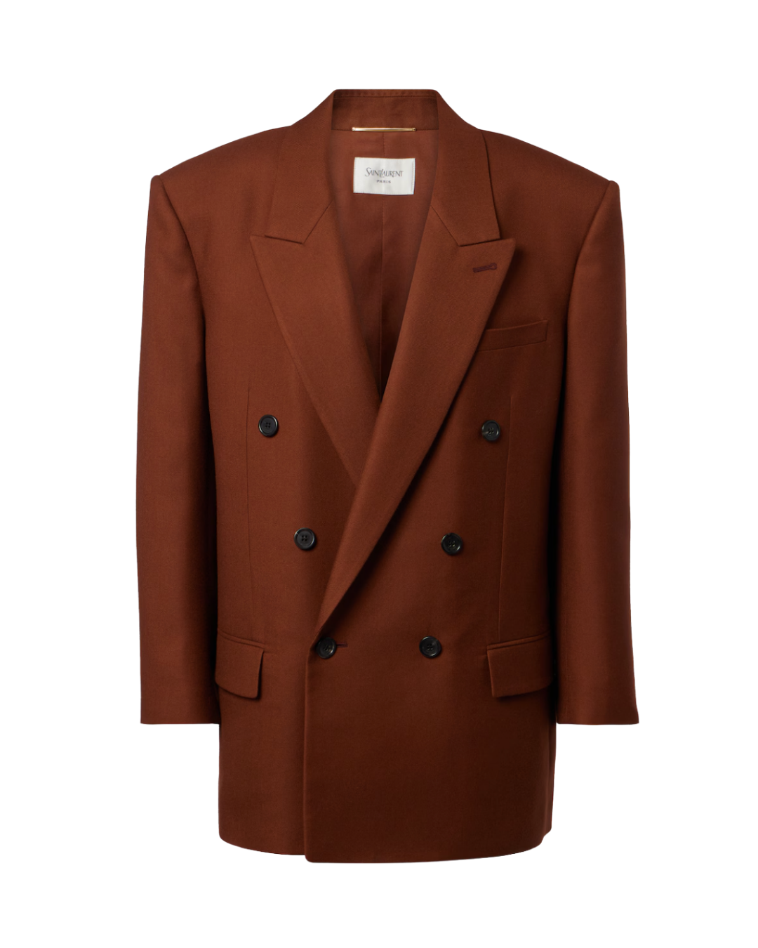 Saint Laurent Double-breasted cashmere blazer