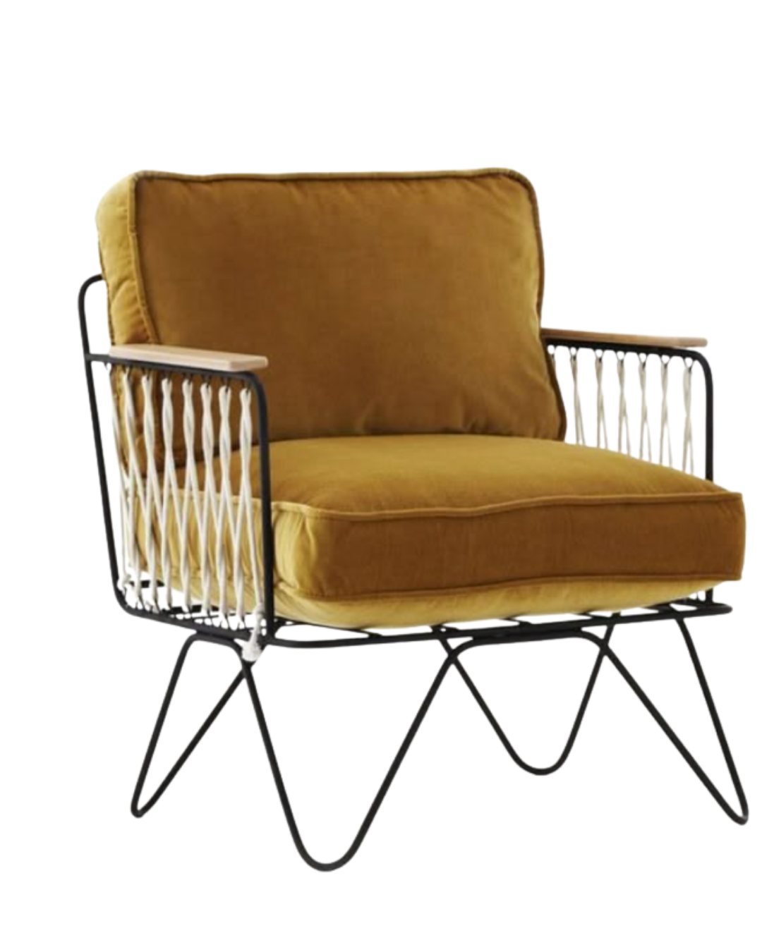 Honoré Velvet Armchair