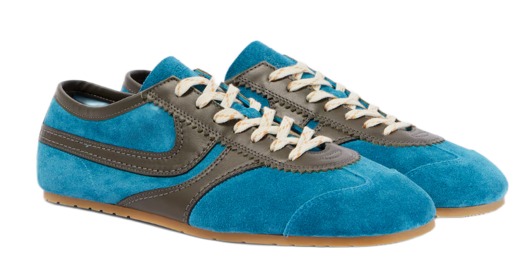 Dries Van Noten Sneakers made of suede and leather
