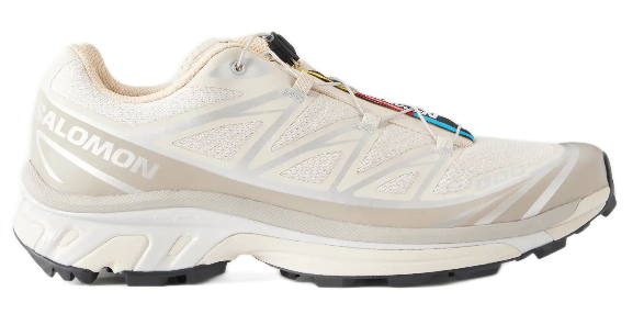 Salomon XT-6 Rubber-Trimmed Mesh Sneakers