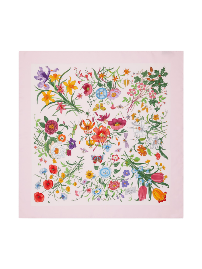 Gucci Flora silk square