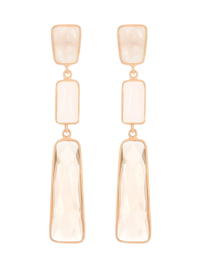 Pure Jaipur Splendeur  Ohrschmuck Rosa