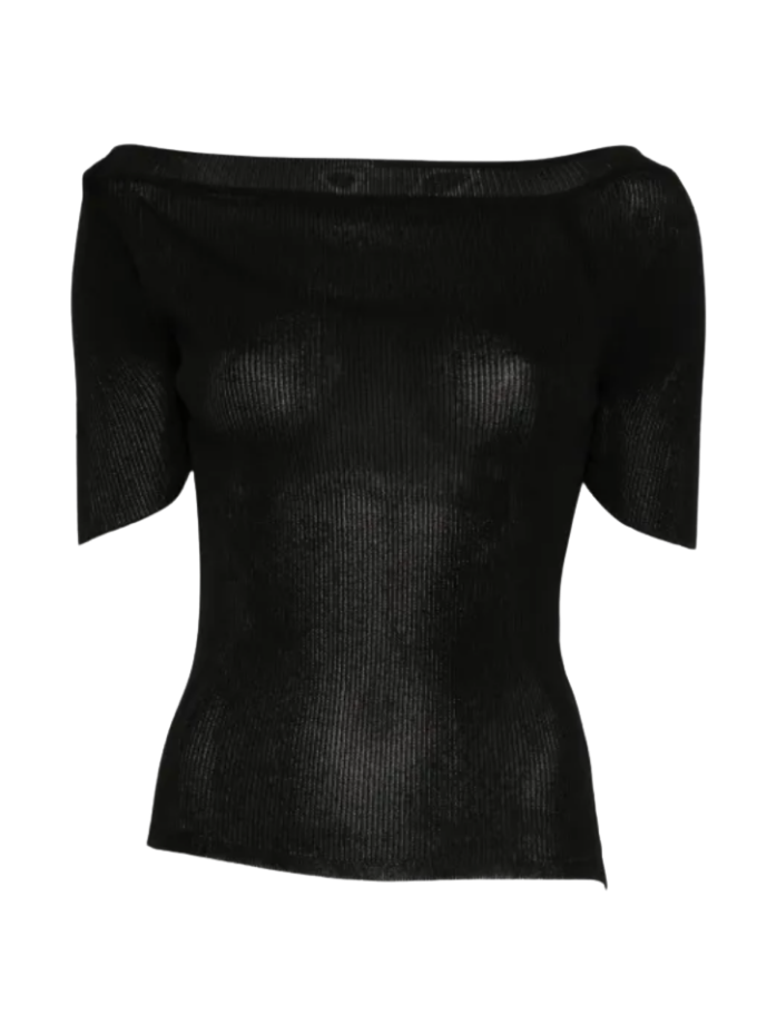 Khaite Open-knit short sleeve