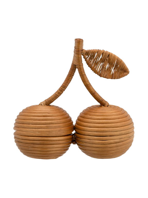 Anna + Nina Cherry Rattan Object