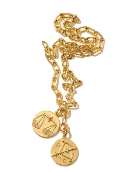 Sophie Keegan Zodiac family necklace