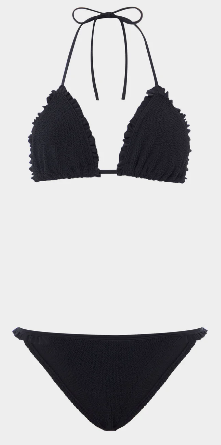 Hunza G Naomi Frill Bikini