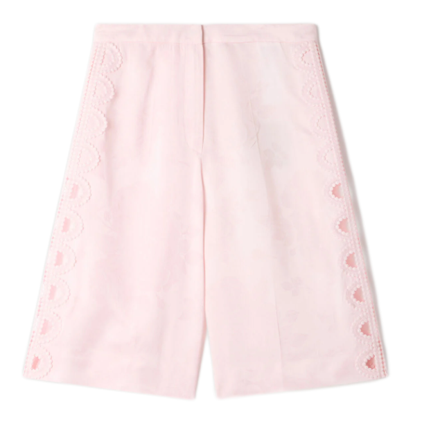 Sandro Bermudashorts mit Blumen-Jacquard