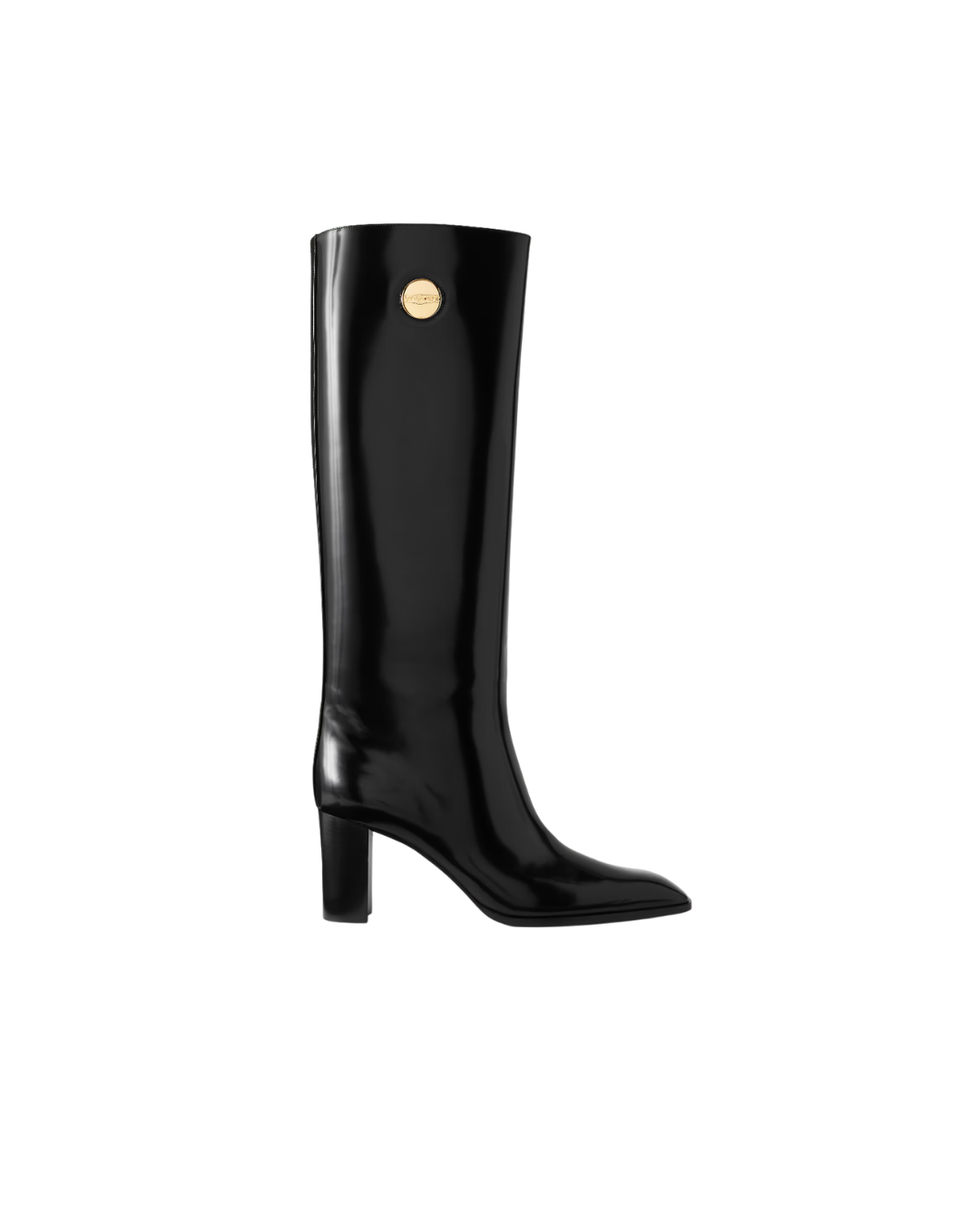 Saint Laurent Louis 85 Leather Knee Boots