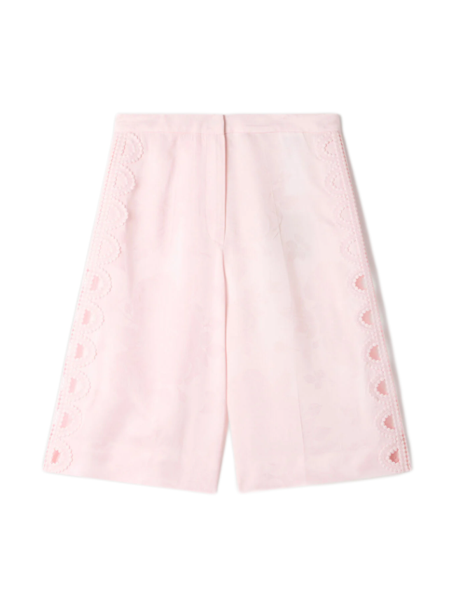Sandro Bermudashorts mit Blumen-Jacquard