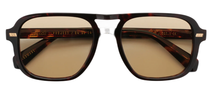 Gast Syn Classic Havana Round Sunglasses
