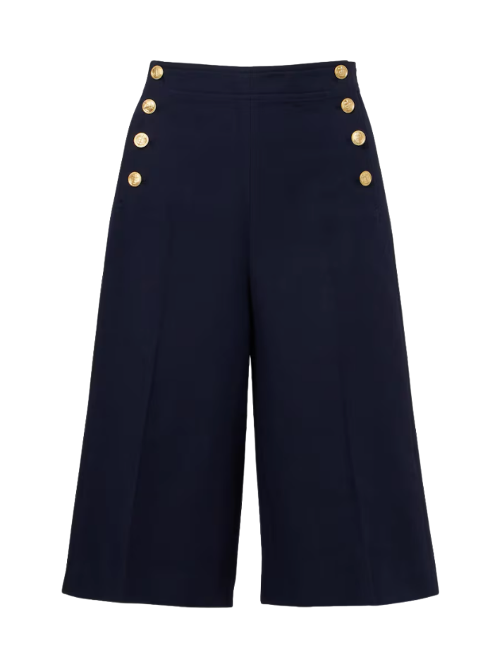Polo Ralph Lauren Cotton-Wool Bermuda Shorts - Blue