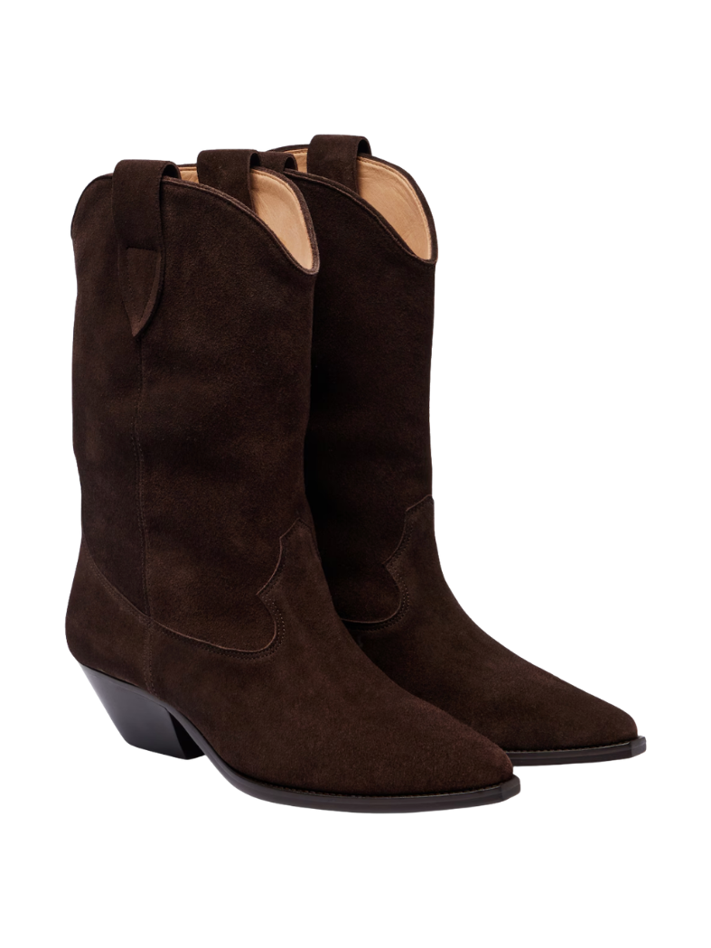 Isabel Marant Leyane Suede Ankle Boots - Brown