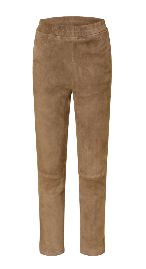 Arma PROVENCE cropped leather trousers