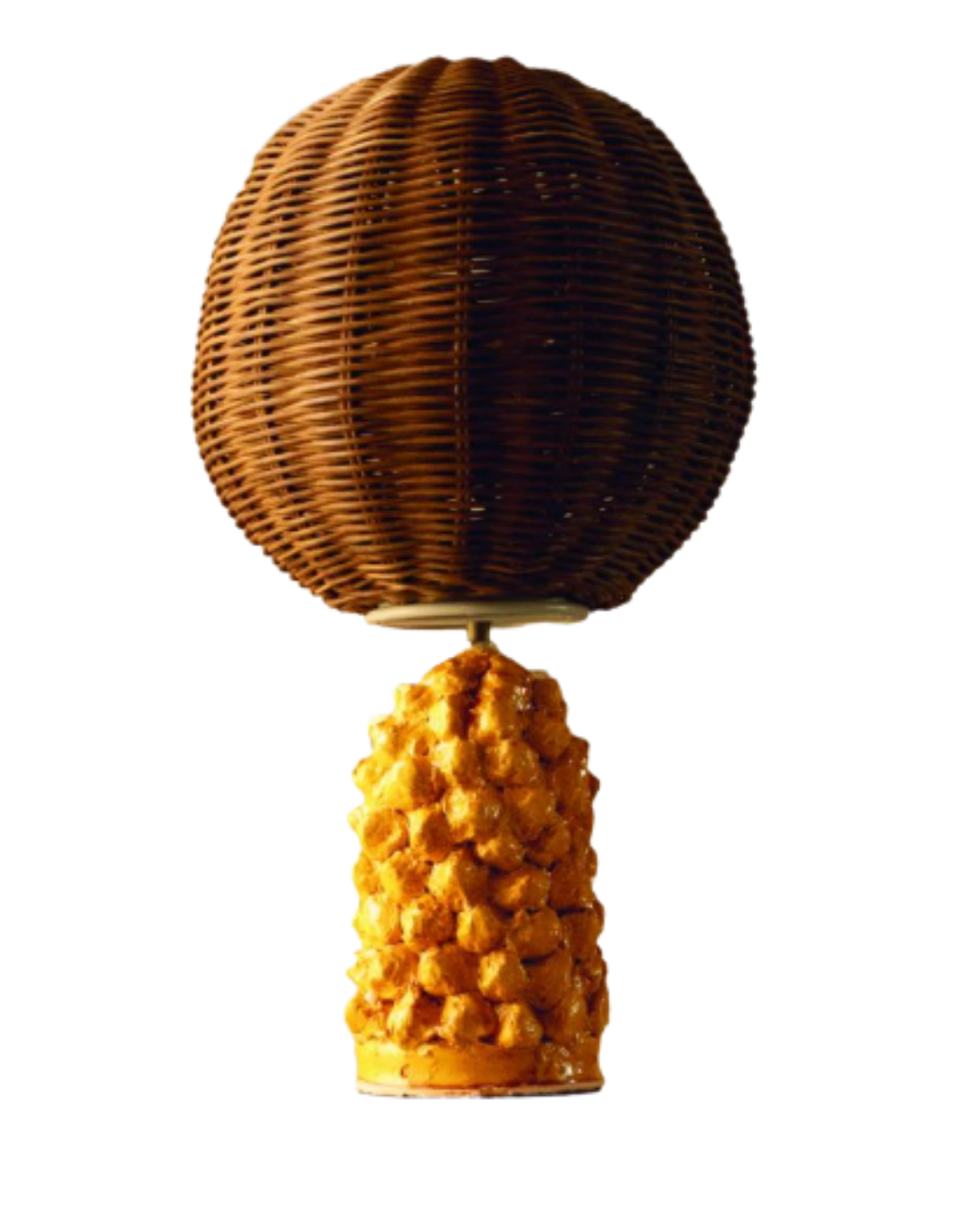 Honoré Rose Table Lamp Yellow