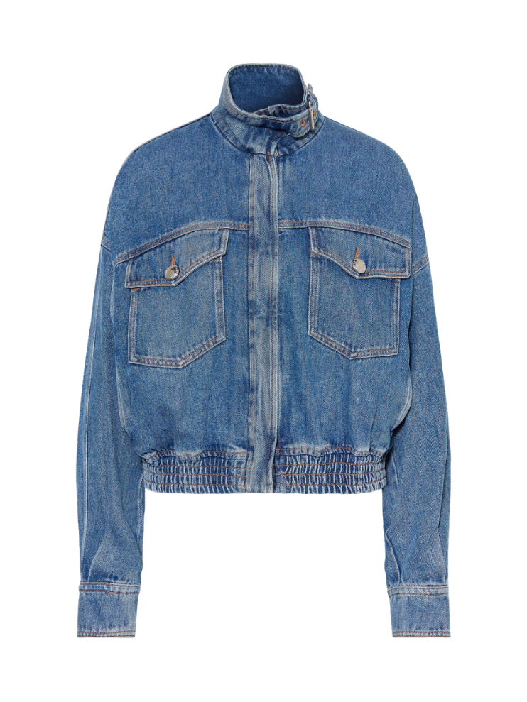 Sportmax Denim Bomber Jacket