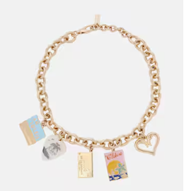 Chloé Postcards embellished necklace
