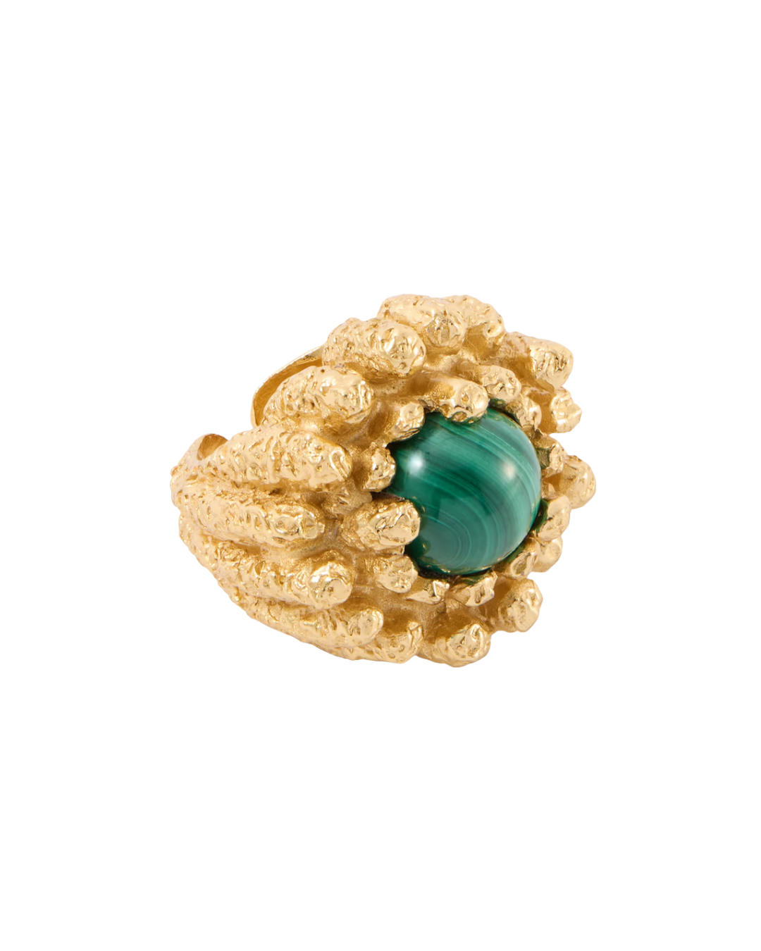 Paola Sighinolfi Lia 18-karat gold-plated ring