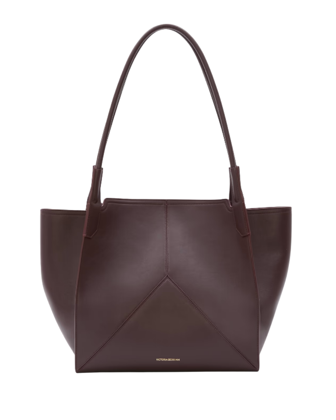 Victoria Beckham Victoria Tote Burgundy Soft Calf Leather