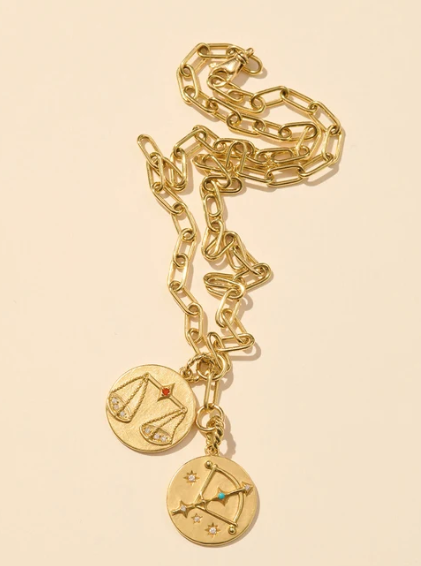 Sophie Keegan Zodiac family necklace