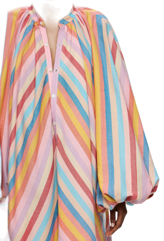Marrakshi Life The Touareg Tunic - Stripe 92