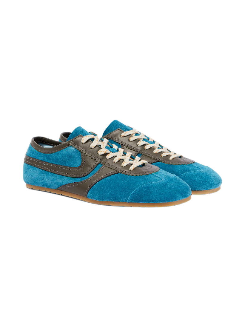 Dries Van Noten Sneakers made of suede and leather