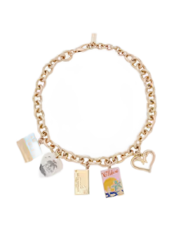 Chloé Postcards embellished necklace