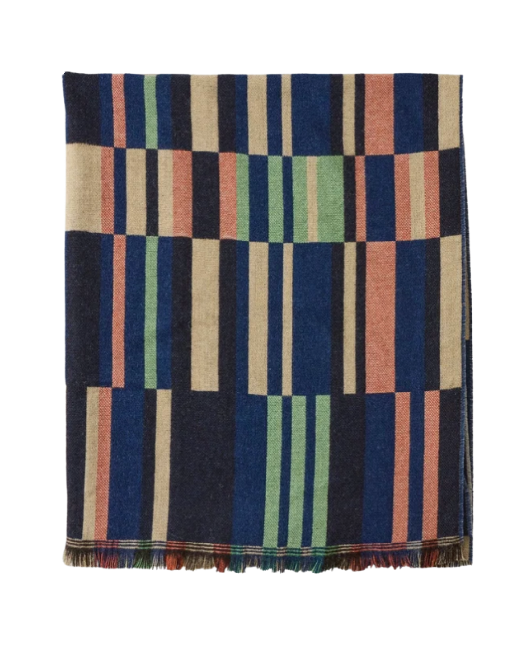 Toast Mill Block Stripe Blanket