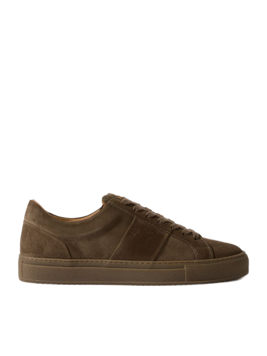 Mr P. Suede court trainer