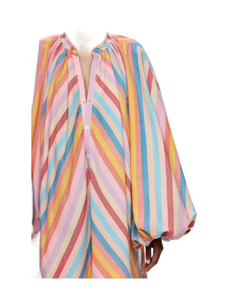Marrakshi Life The Touareg Tunic - Stripe 92