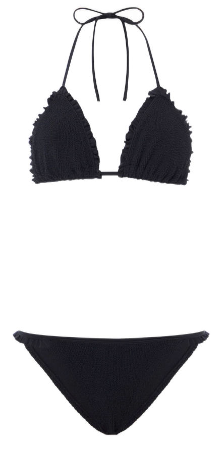 Hunza G Naomi Frill Bikini