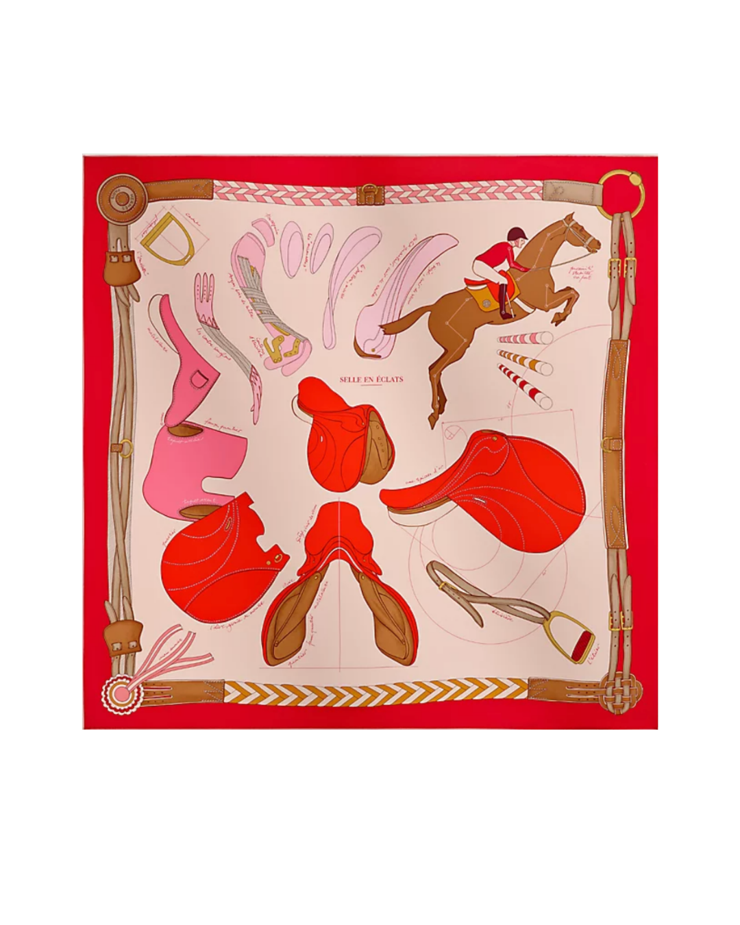 Hermes Silk Scarf
