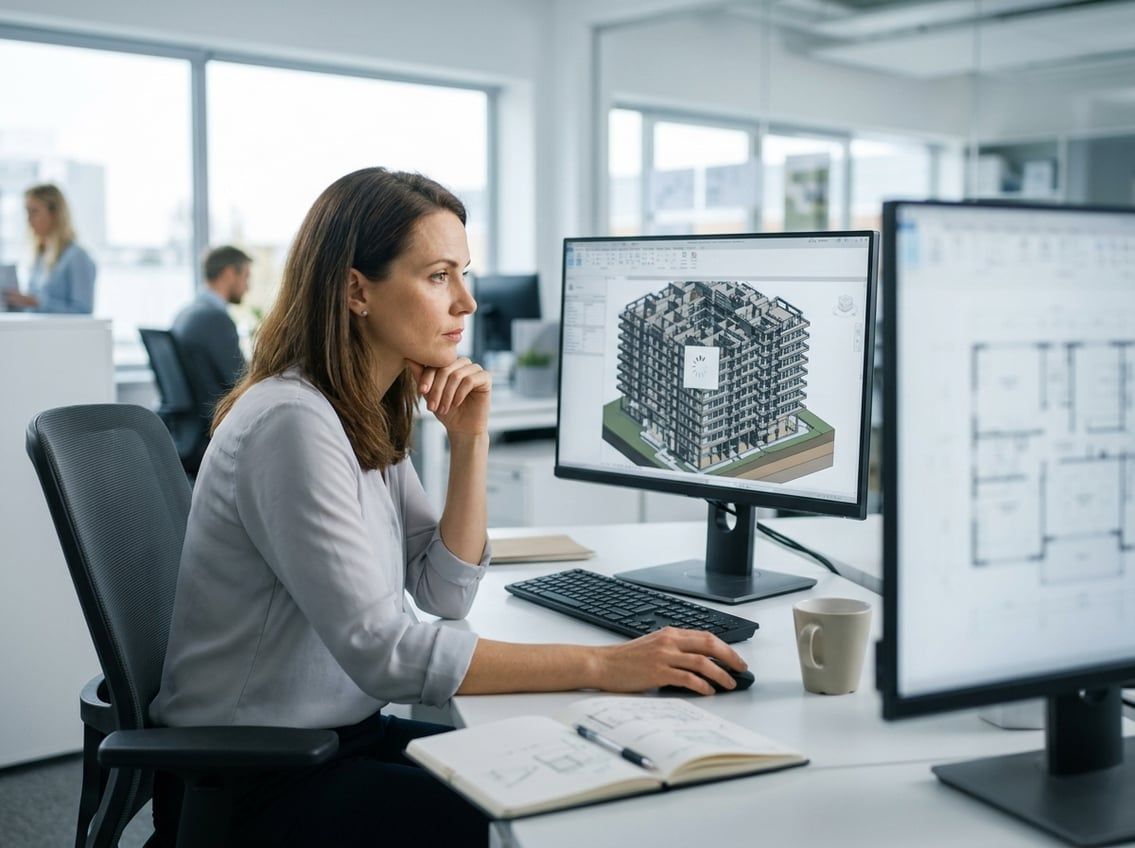BIM manager troubleshooting Revit running slow on a workstation with a large central model open