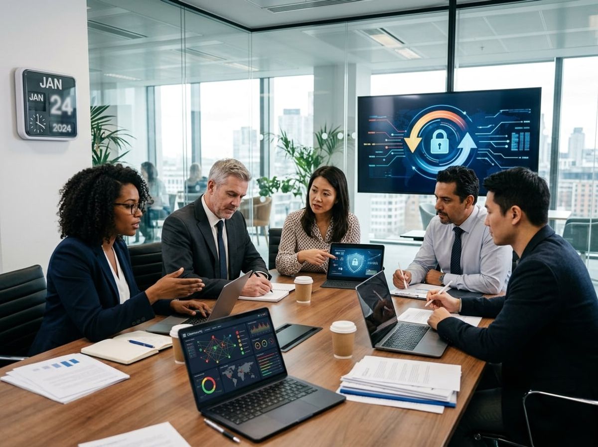 Professionals compare policy documents to distinguish liability coverage from data breach protection