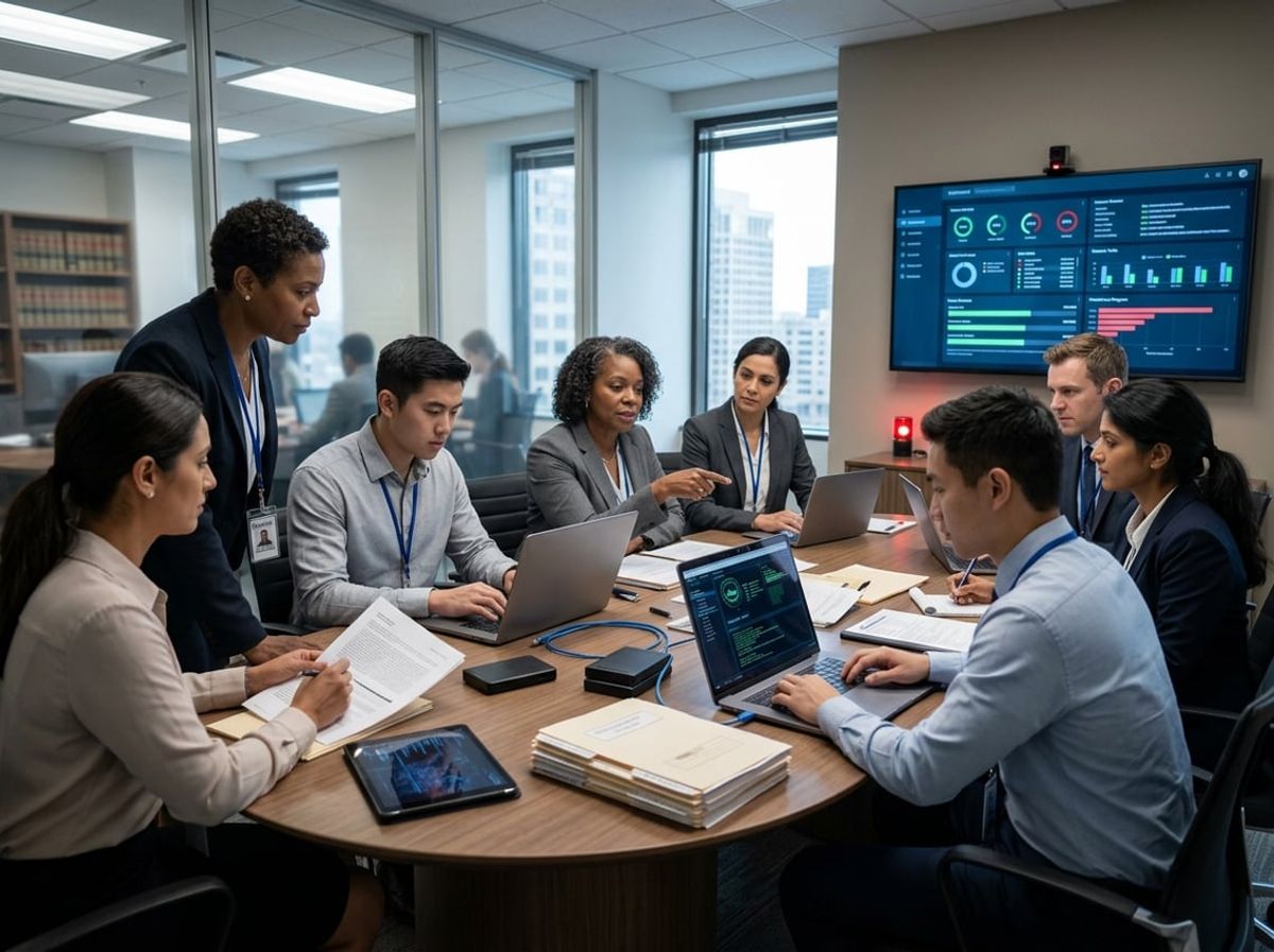 Law firm team coordinates isolating systems and keeping operations running during an incident